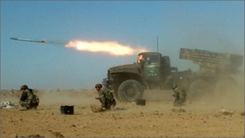 Syria tập trận quy mô lớn trong bối cảnh đụng độ leo thang ảnh 1