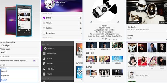 Trải nghiệm Zing Mp3 mới trên Windows Phone ảnh 1