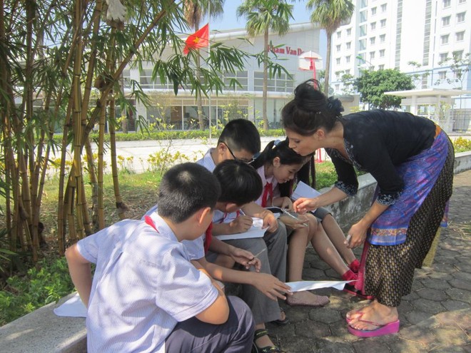 Bài văn cực hay của nữ sinh lớp 6 về "khu vườn xinh đẹp" ảnh 4