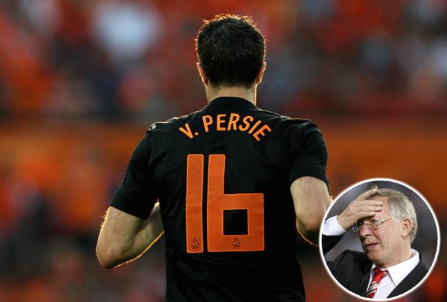 Sir Alex lo sốt vó vì chấn thương của Van Persie ảnh 1