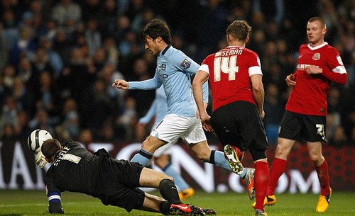 FA Cup: Man City tiến gần tới Wembley ảnh 1