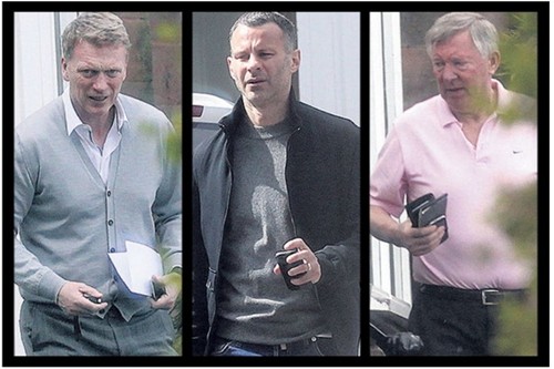 Moyes bí mật gặp Ferguson và Giggs để thảo luận về vụ Rooney ảnh 1