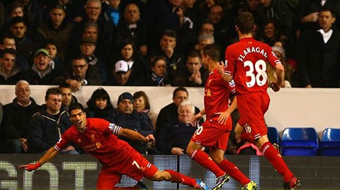 Suarez "đánh sập" sân White Hart Lane ảnh 2