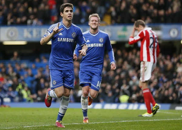 Không Mata, Chelsea vẫn đánh bại Stoke ảnh 1