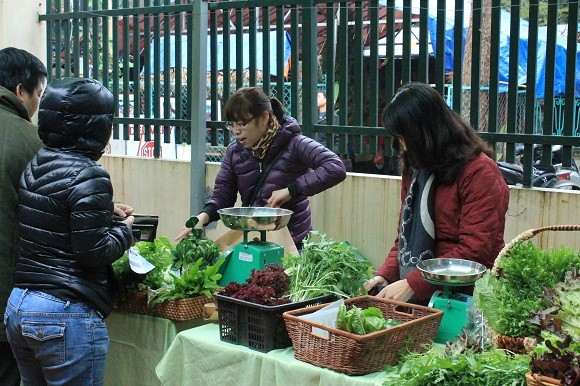Thăm khu chợ sạch “nhất Hà Nội” ảnh 1