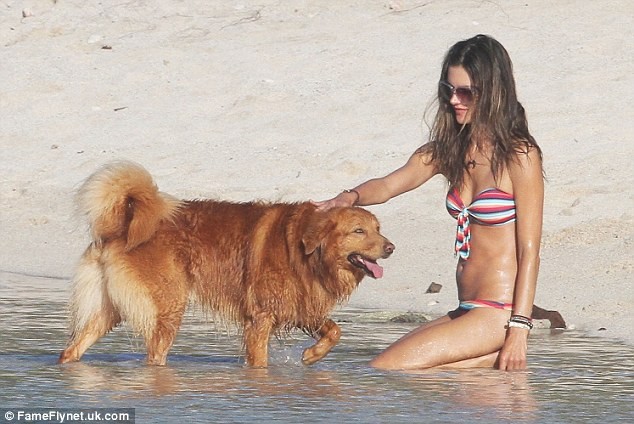 Alessandra Ambrosio xộc xệch diện bkini ảnh 13