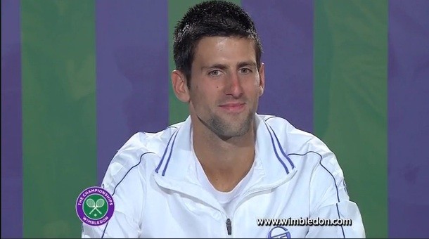 Federer nhận những lời “có cánh” từ Djokovic trước thềm chung kết Wimbledon 2014 ảnh 1