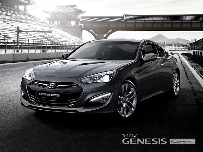 Genesis Coupe 2013 bị paparazzi "tóm" trước Detriot Auto Show ảnh 1