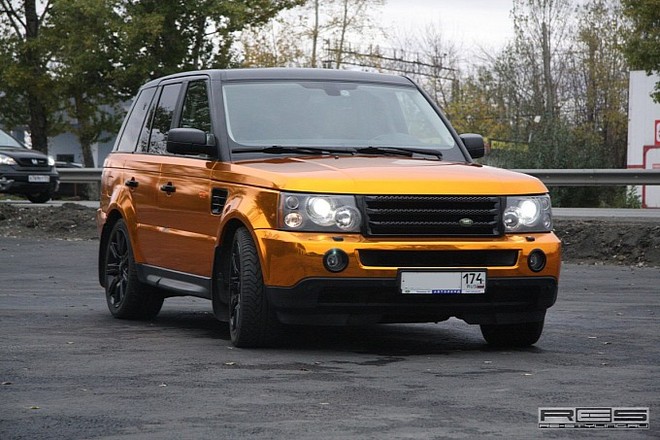 Ngắm Range Rover Sport mạ vàng sáng loáng ảnh 5