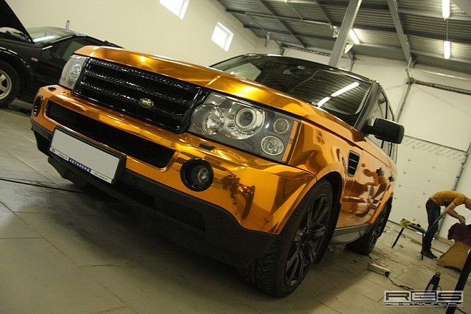 Ngắm Range Rover Sport mạ vàng sáng loáng ảnh 6