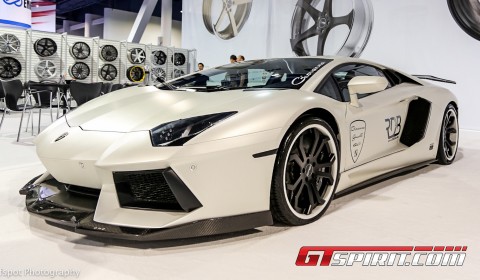 Chiêm ngưỡng Lamborghini Aventador trắng đẹp lóa mắt ảnh 1