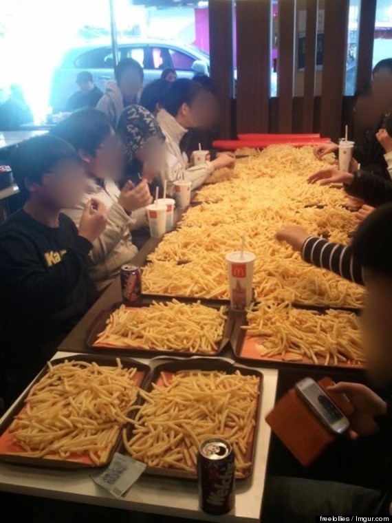 Cửa hàng McDonald đuổi trẻ con vì …ăn quá nhiều ảnh 1