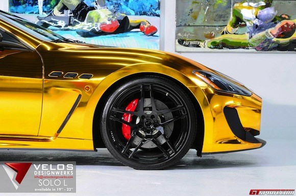 Mãn nhãn với Maserati mạ vàng tuyệt đỉnh ảnh 3