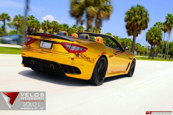 Mãn nhãn với Maserati mạ vàng tuyệt đỉnh ảnh 5