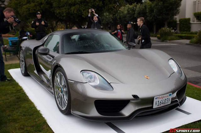 Siêu xe Porsche 918 Spyder trình làng tại Pebble Beach 2013 ảnh 1