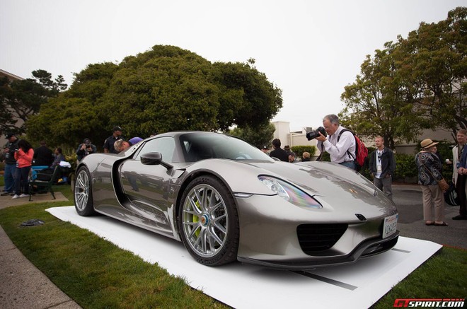Siêu xe Porsche 918 Spyder trình làng tại Pebble Beach 2013 ảnh 2