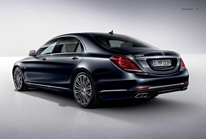Mercedes-Benz S600 2015 lộ ảnh "nóng" ảnh 1