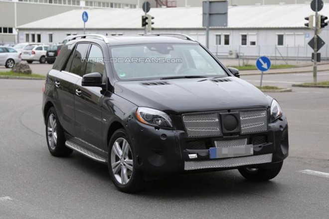 Mercedes M-Class plug-in hybrid sẽ chính thức ra mắt vào 2015 ảnh 1