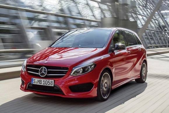 Mercedes-Benz B-Class đời mới “xuất đầu lộ diện” ảnh 1