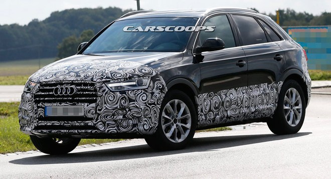 Lộ hình ảnh chạy thử nghiệm của Audi Q3 thế hệ mới ảnh 1