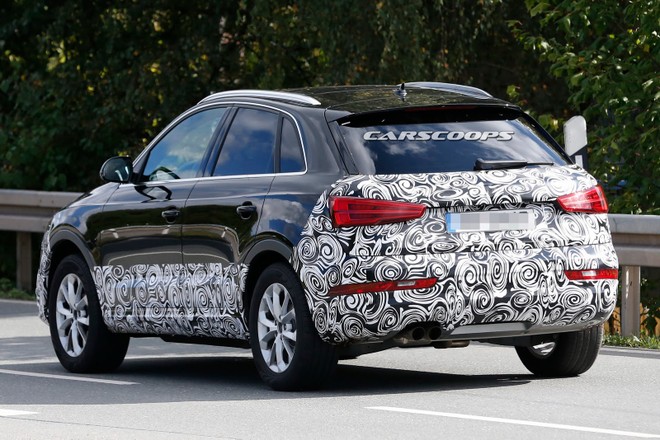 Lộ hình ảnh chạy thử nghiệm của Audi Q3 thế hệ mới ảnh 2