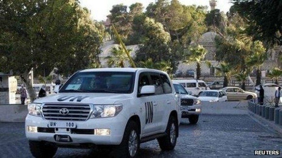 Trung Quốc cử ba chuyên gia vũ khí hóa học đến Syria ảnh 1