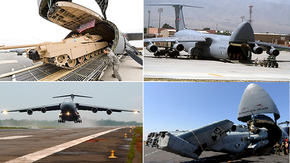 Mỹ nâng cấp 16 siêu máy bay vận tải C-5M Super Galaxy ảnh 1