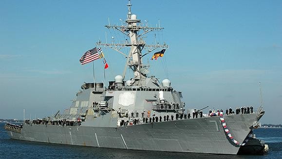 Mỹ triển khai thêm tàu khu trục USS Ross tới biển Đen ảnh 1