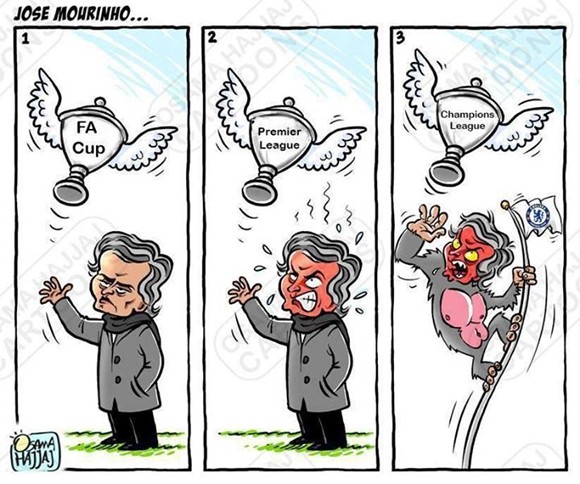 Ảnh chế: Tan tành xe buýt của Mourinho ảnh 7