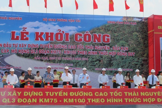 Thủ tướng phát lệnh khởi công cao tốc Thái Nguyên- Bắc Kạn ảnh 1