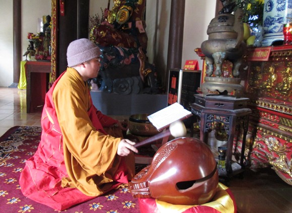 Về chùa Sùng Nghiêm gặp sư thầy có 9 người con ảnh 2