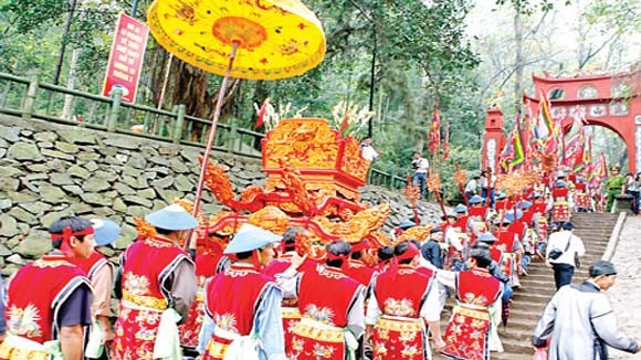 Đặc sắc các hoạt động tại lễ hội Đền Hùng 2014 ảnh 1