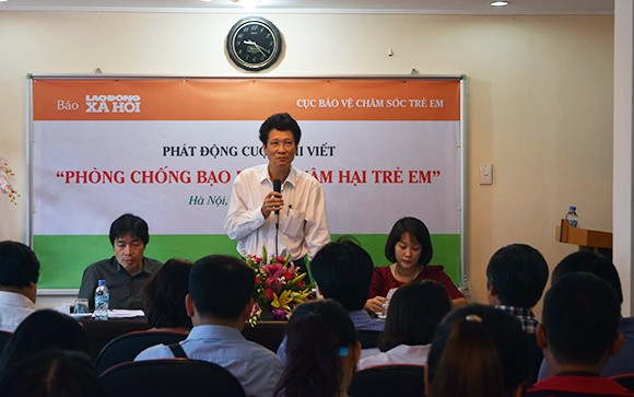 Phát động cuộc thi viết “Phòng chống bạo lực và xâm hại trẻ em” ảnh 1