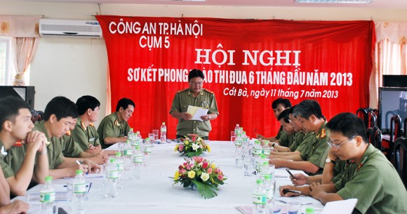 Cụm số 5 sơ kết phong trào thi đua ảnh 1