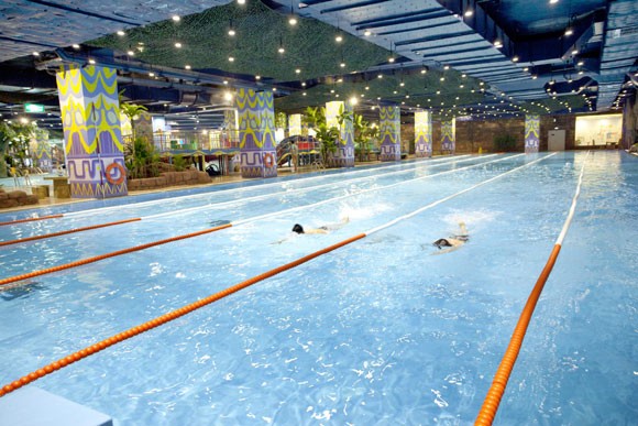 Khám phá công viên nước Vinpearl water park giữa mùa đông Hà Nội ảnh 5