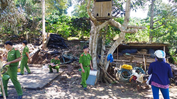 “Ngáo đá” đốt nhà bố mẹ đẻ giữa đêm khuya ảnh 1