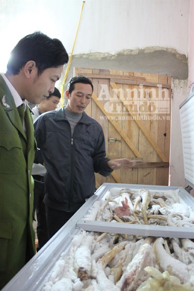 Tiêu hủy 600 kg đuôi bò không rõ nguồn gốc ảnh 1