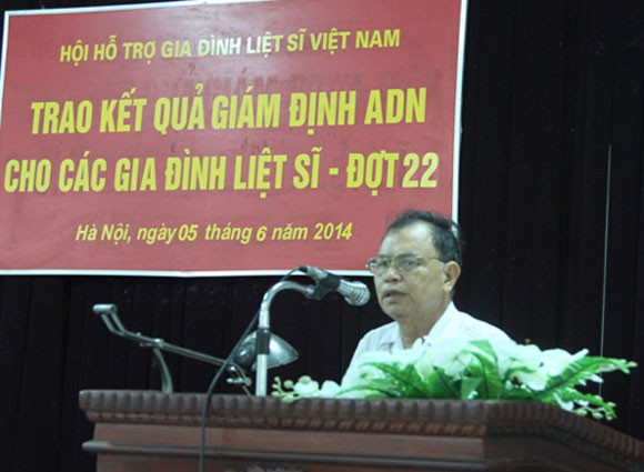 Trao kết quả giám định ADN cho các gia đình liệt sĩ đợt 22 ảnh 3