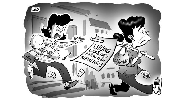 Người giúp việc tung chiêu “làm giá” ảnh 1