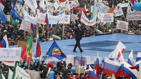 Ông Putin trở lại Điện Kremli ảnh 1