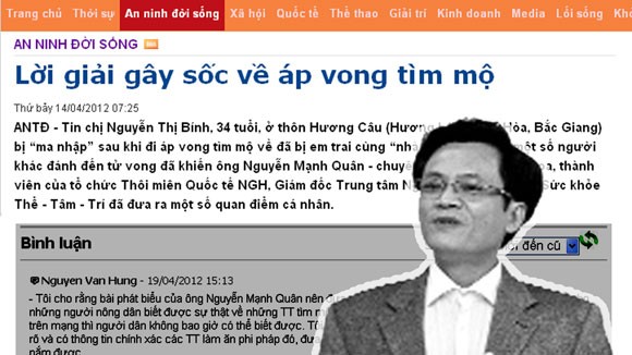 “Áp vong tìm mộ” - dẹp ngay những việc làm thất đức ảnh 1
