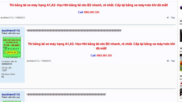 “Lách” luật để có giấy phép lái xe hạng A2 ảnh 2
