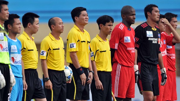 V-League 2013 còn 1 ngày: Trọng tài lo, lo trọng tài ảnh 1