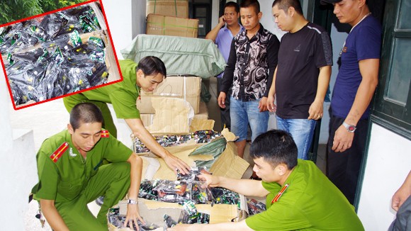 Thu giữ hàng nghìn đồ chơi nguy hiểm ảnh 1