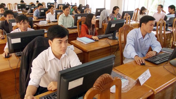 Thi trắc nghiệm tuyển công chức: Minh bạch, công bằng ảnh 1