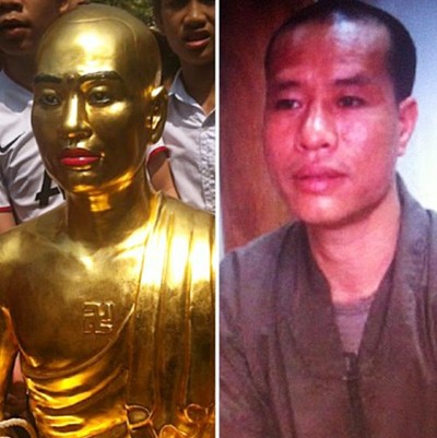 Hàng loạt hành động ngược đời của sư thầy ném tượng cổ xuống sông ảnh 2