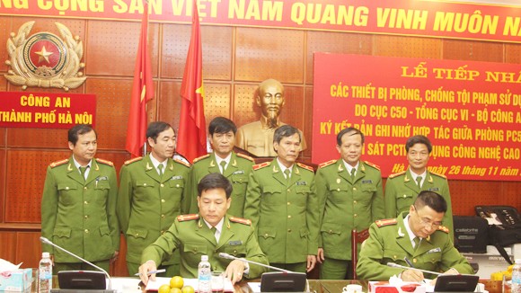 Tiếp nhận thiết bị phòng, chống tội phạm công nghệ cao ảnh 1