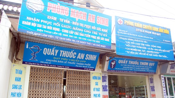 Nơm nớp lo phòng khám “chui” ảnh 1