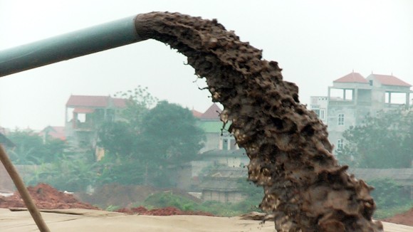 Thêm một vụ “cát tặc” bị phát hiện ở Đông Anh ảnh 2