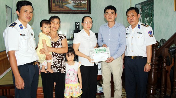 Cảnh sát biển có hậu phương vững chắc ảnh 1